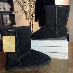 Bearpaw Short Black Boots / Women’s size 10 *NWT*